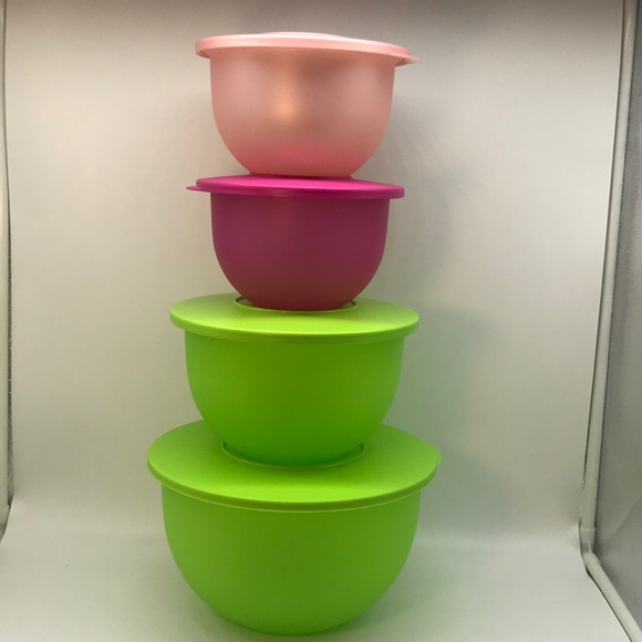Tupperware Murano Bowl Set 4 Pieces - Picture 2 of 16